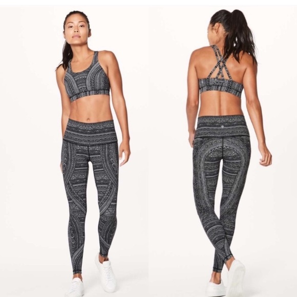 Lululemon:Leggings Wunder Under HR Nulux 28" EUC Black/4 - Picture 4 of 8